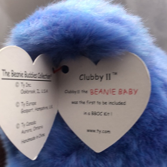 Beanie Buddy - 1999 retired - Clubby II - Mint - Picture 3 of 6